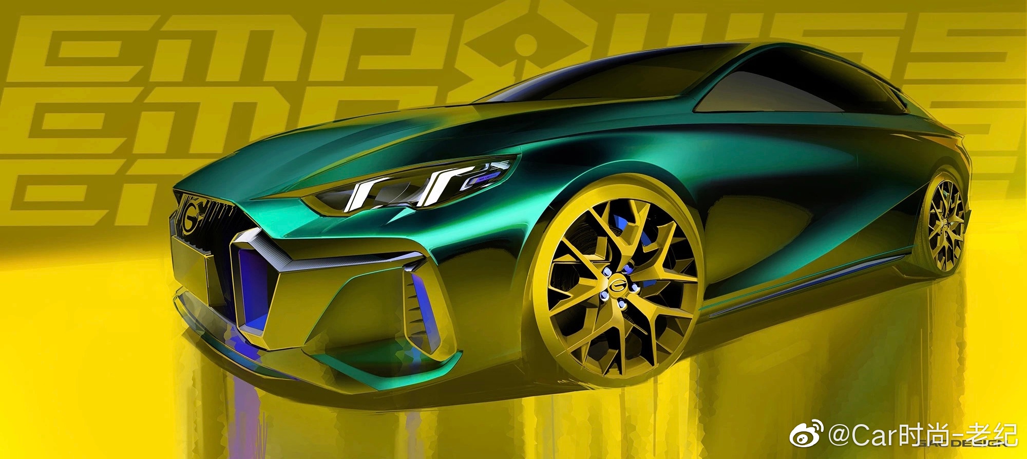 大溜背设计,广汽传祺EMPOW55,要玩性能车