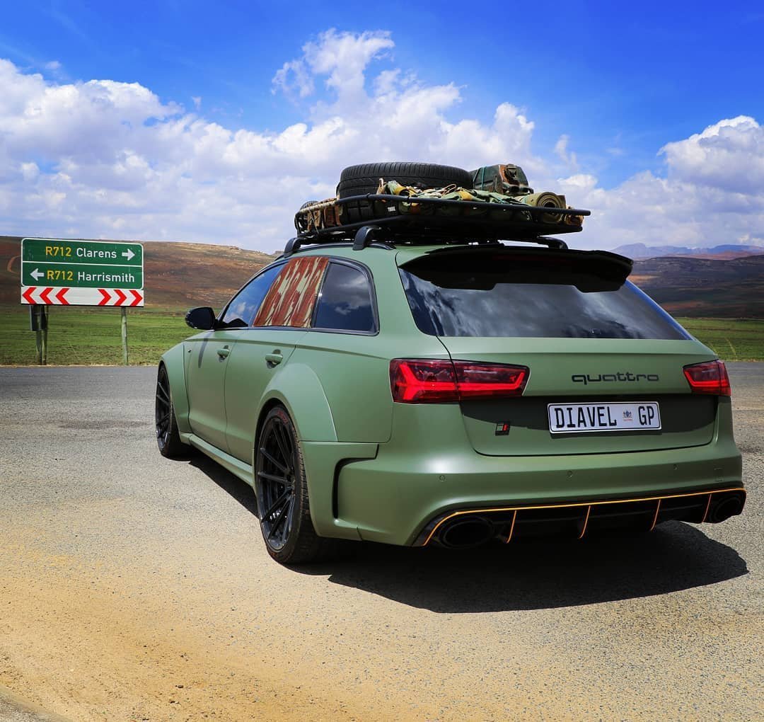 人生有了新的目标:奥迪RS6