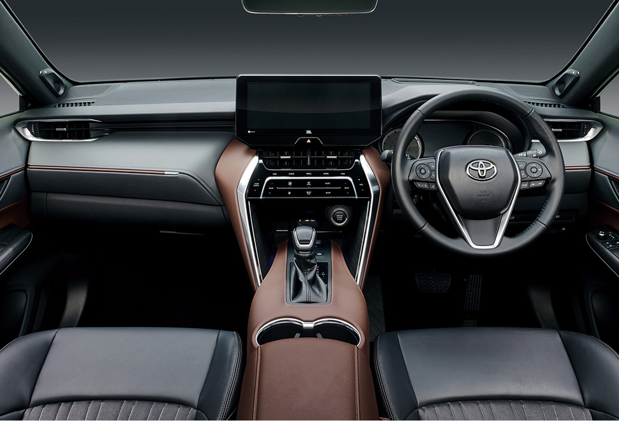 丰田全新Harrier 设计上有点 雷克萨斯的高级感了 不错