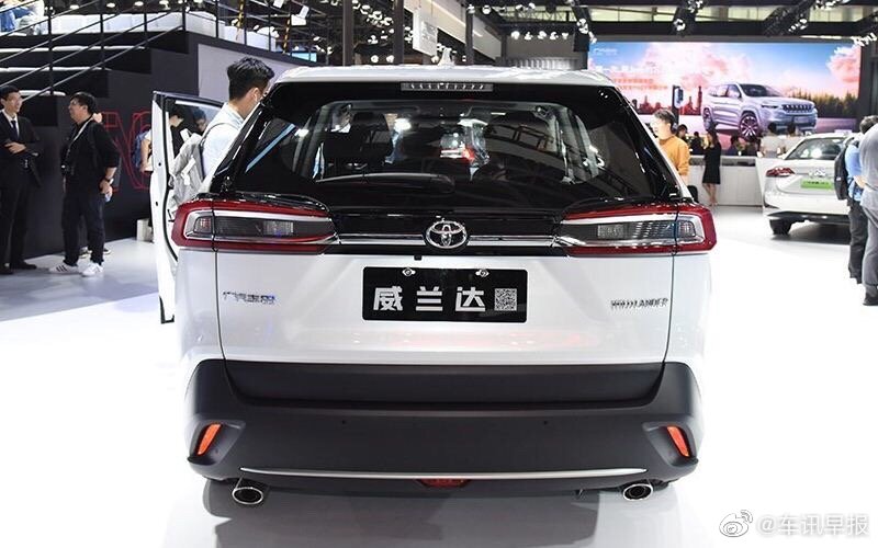 威兰达作为广汽丰田的首款中型SUV,昨天终于预售