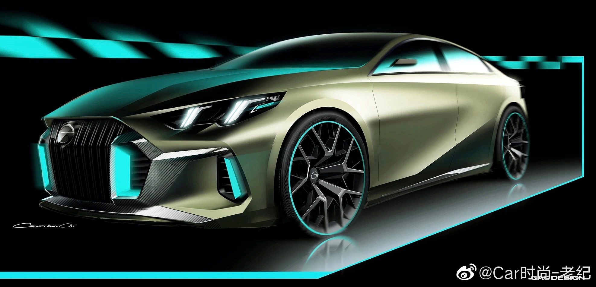 大溜背设计,广汽传祺EMPOW55,要玩性能车