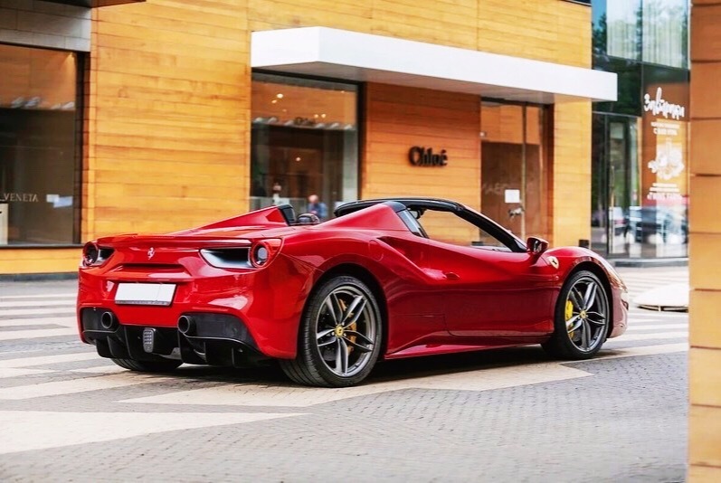 488Spider,488 Pista Spider 每天一组汽车美图:ferrari 488 spider,如果