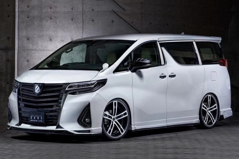 丰田埃尔法MZSPEED 小包围 中网 尾翼 排气 套件