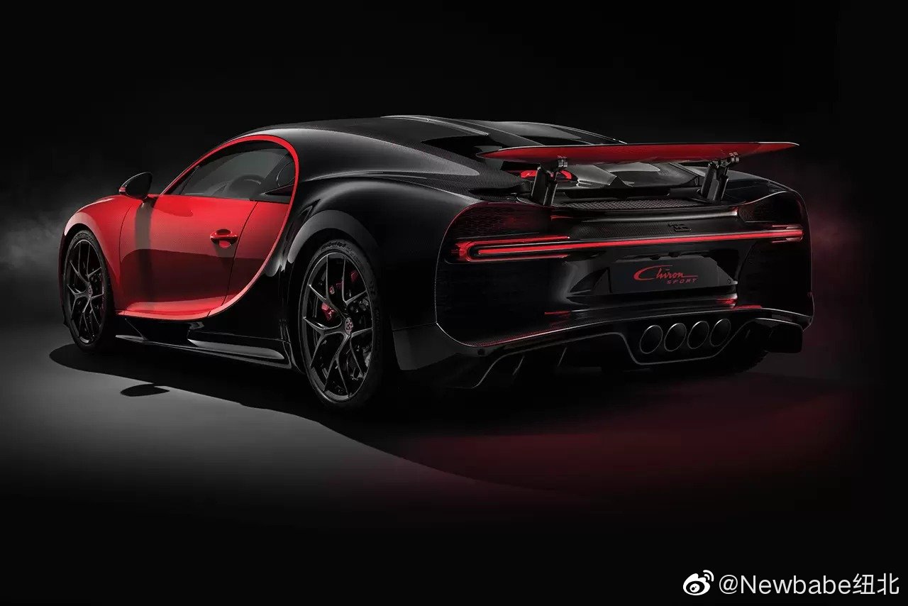 超级跑车布加迪Chiron Pur Sport即将量产