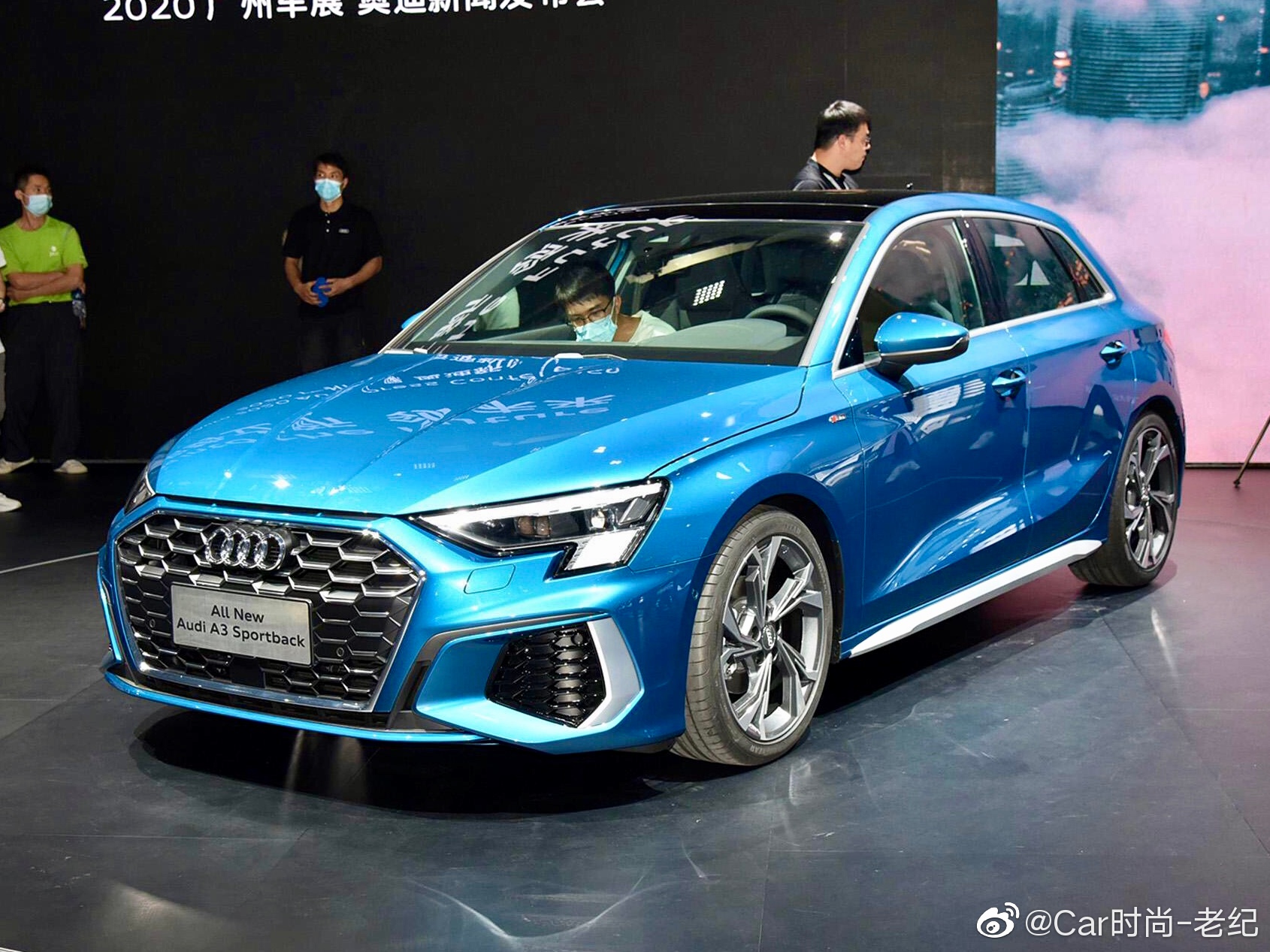 全新一代奥迪A3 Sportback，两厢版与海外保持一致造型