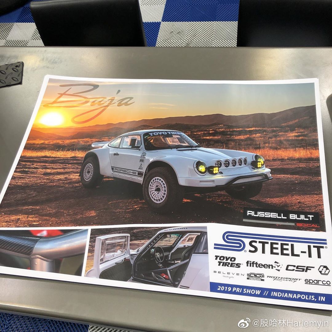 RUSSELL爆改保时捷911为越野车,PORSCHE 911 SAFARI KIT