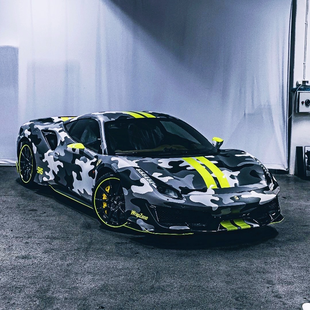 Ferrari 488 Pista，这涂装可以么