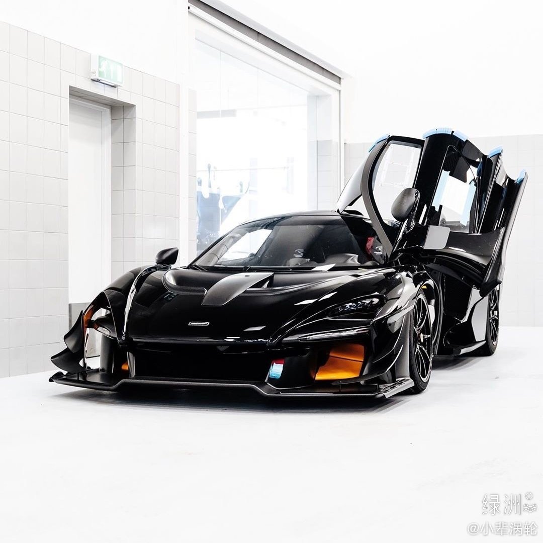 mclaren senna gtr 覆盖件很多都是碳纤维件