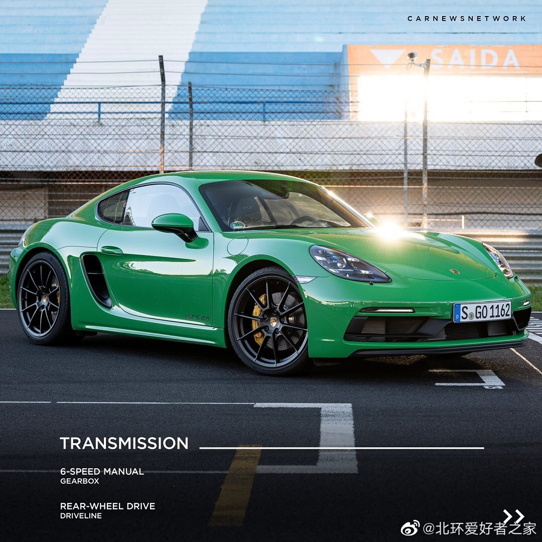 保时捷718 Cayman GTS 4.0，手动挡神器！