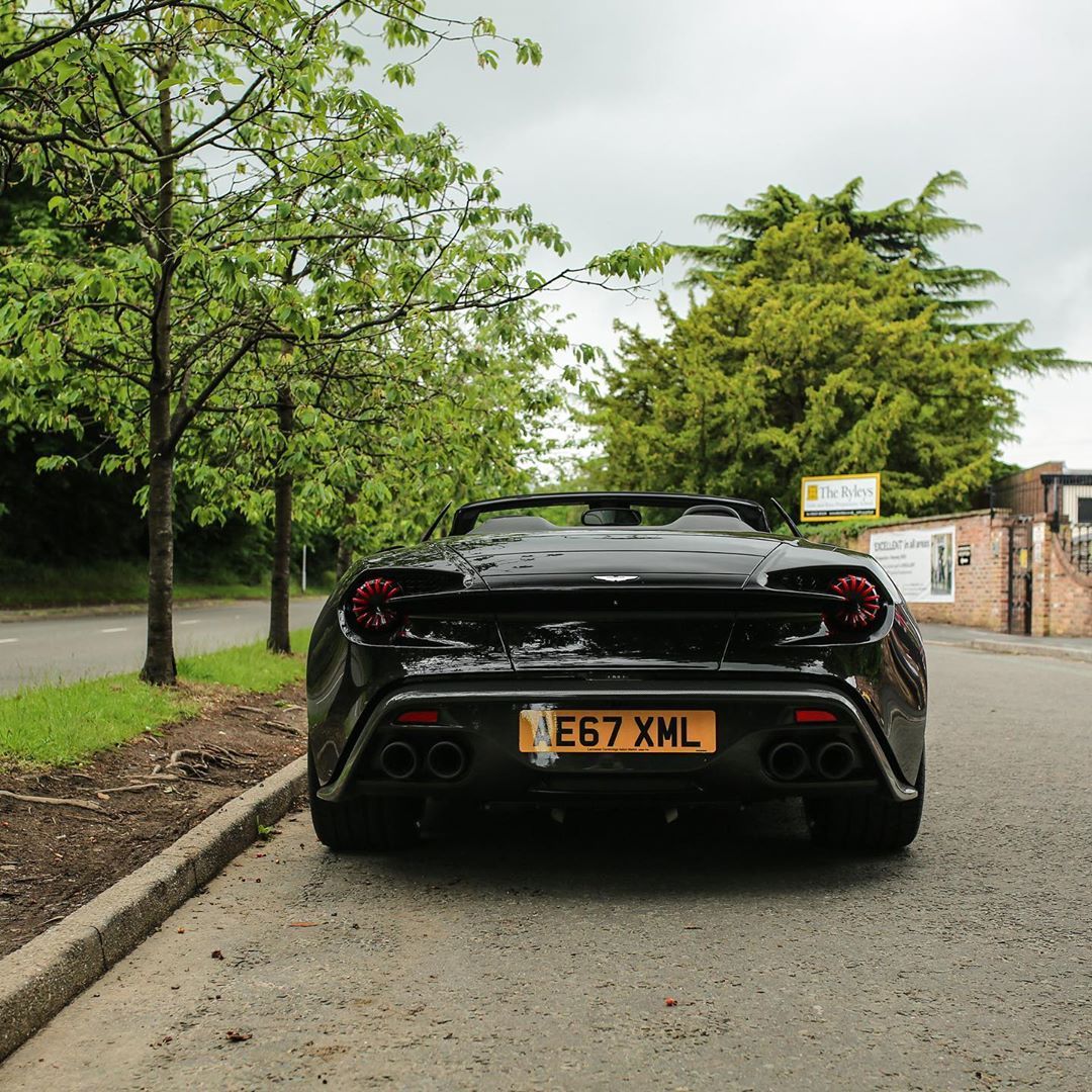 阿斯顿马丁Zagato,小雏菊尾灯好好看