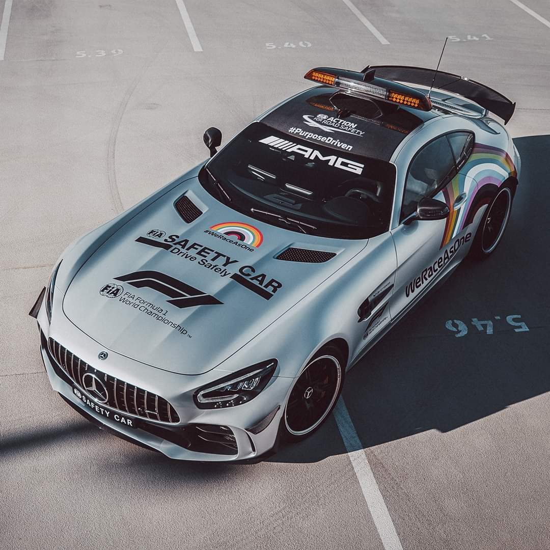 7 f1赛事奔驰amg gt 安全车