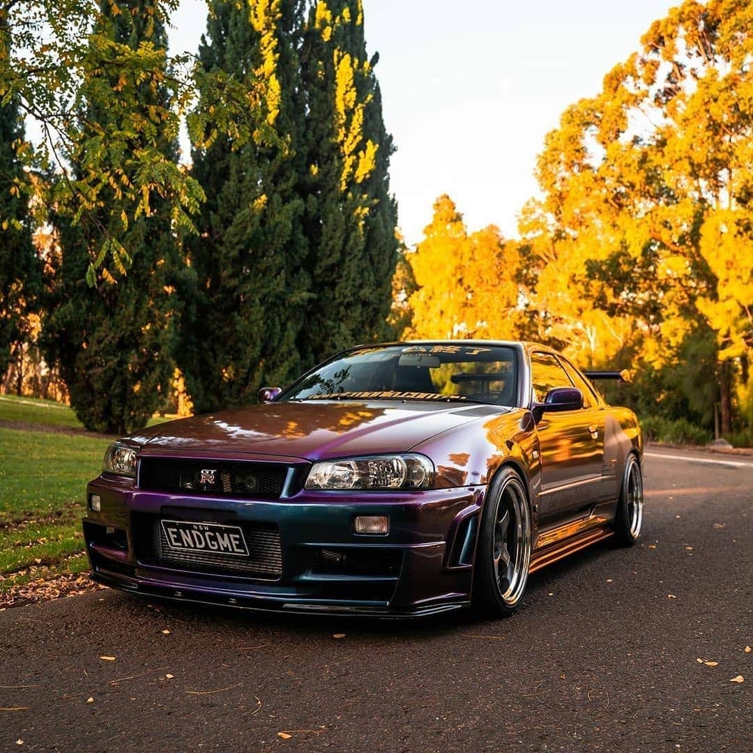 向阳而生的东瀛战神，NISSAN GT-R R34！