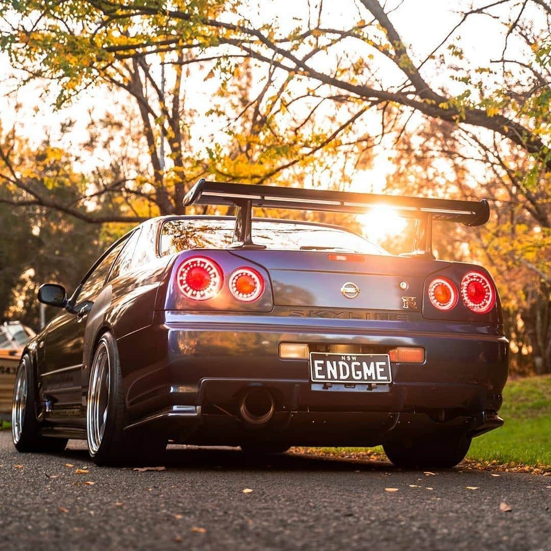 向阳而生的东瀛战神，NISSAN GT-R R34！