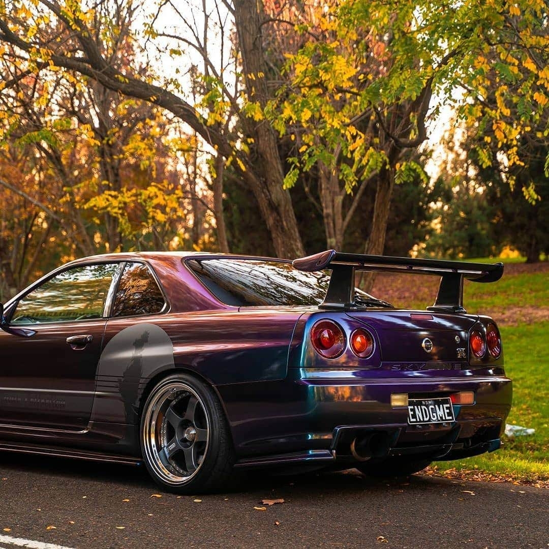 向阳而生的东瀛战神,NISSAN GT-R R34!