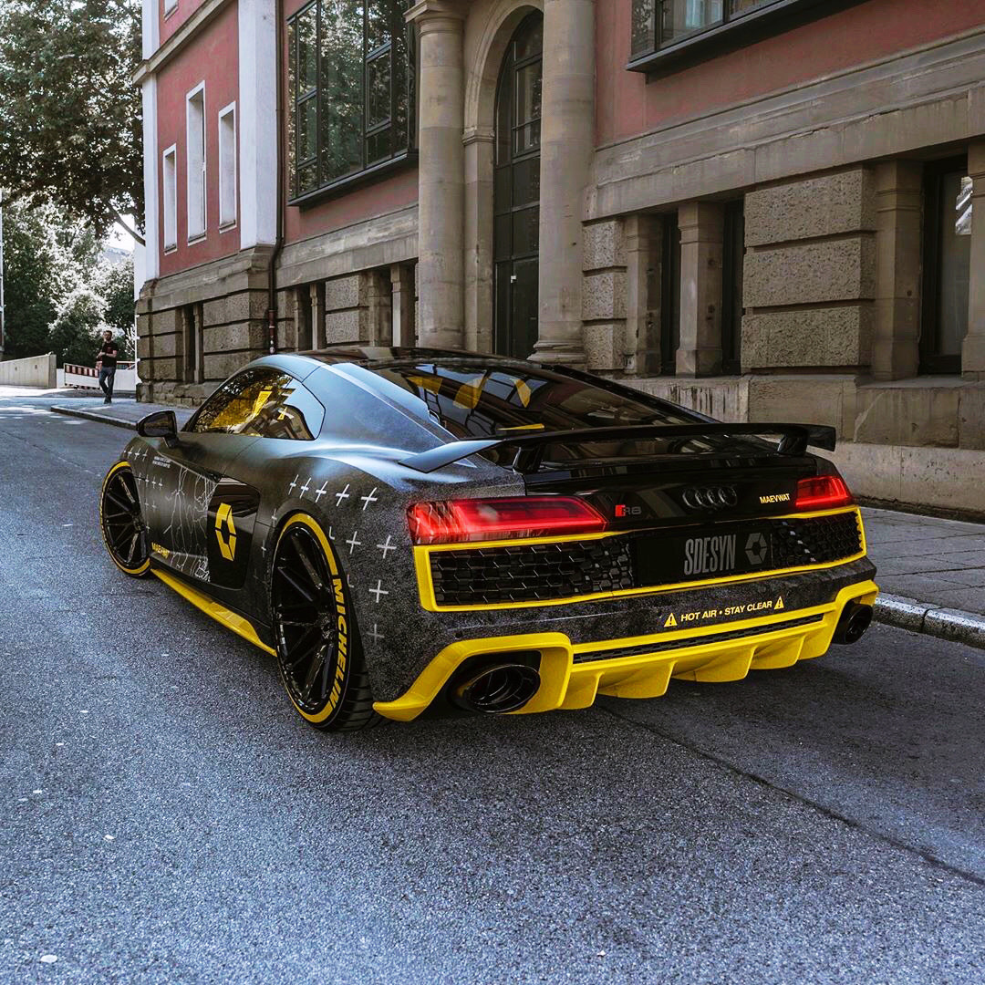 很有个性 如果是你 你会不会这样呢?汽车视觉 Audi R8