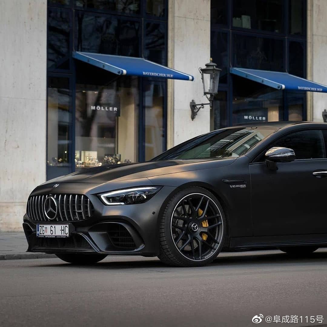 好看的汽车:一组amg gt63的精美大片