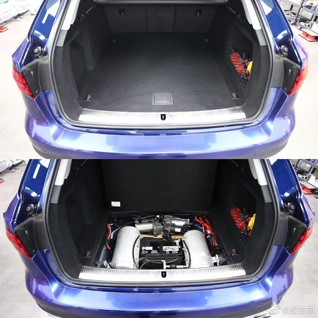 顾家奶爸打造的黑武士旅行车,奥迪A4 Allroad驾到