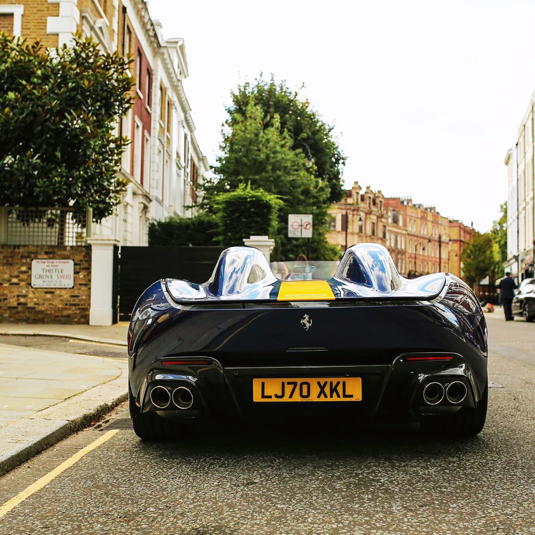 好看的汽车图片：早，Ferrari Monza SP2