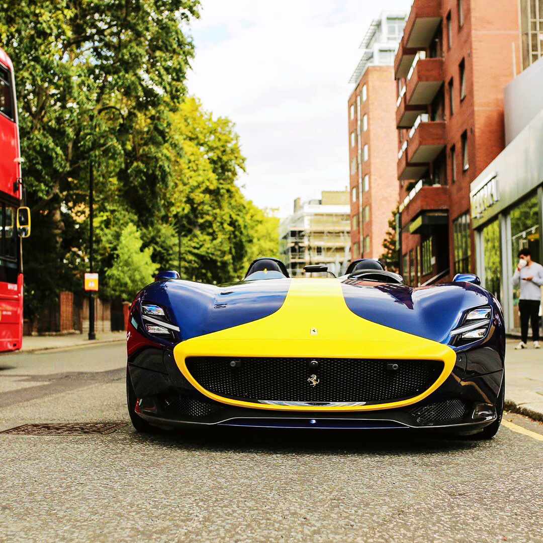 好看的汽车图片：早，Ferrari Monza SP2