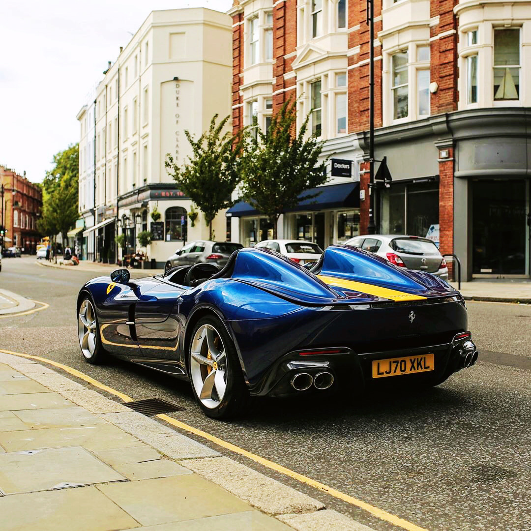 好看的汽车图片：早，Ferrari Monza SP2