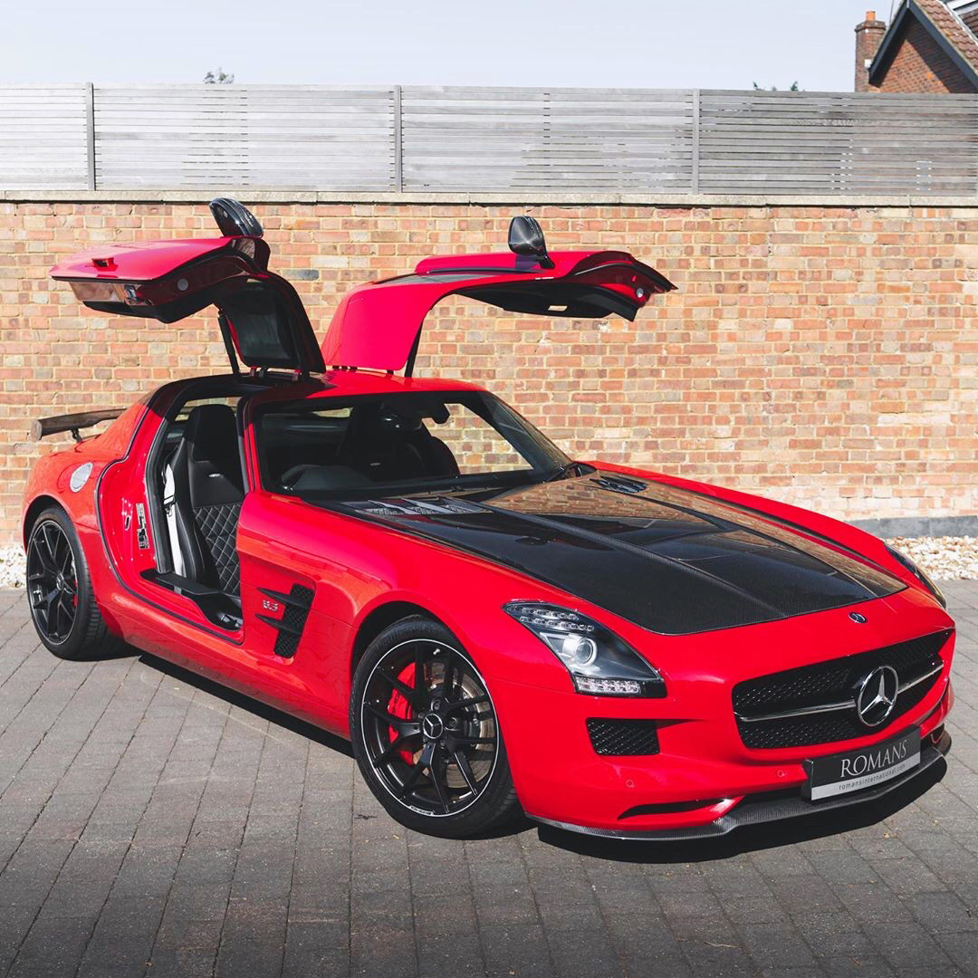 Mercedes AMG SLS，鸥翼门很拉风！汽车视觉 （奔驰）