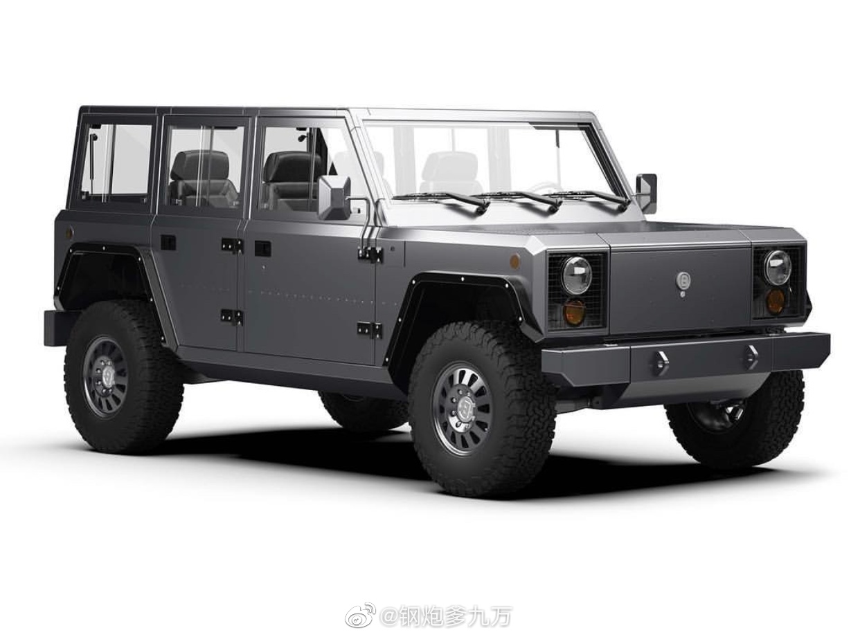 Bollinger Motors研发的复古硬核电动皮卡B2 & SUV B1