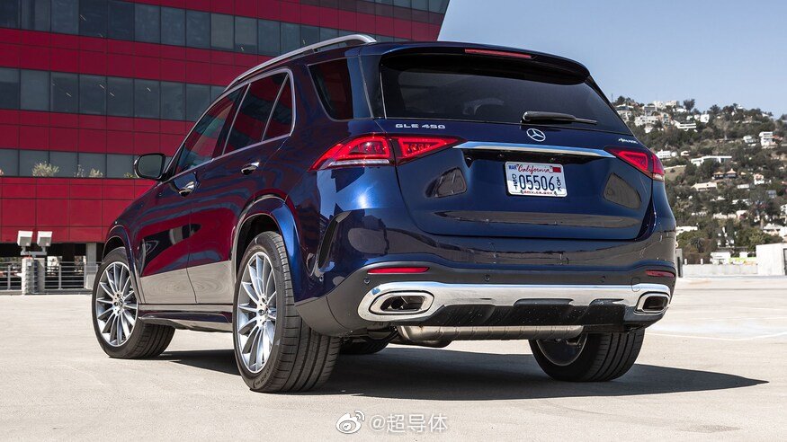 Mercedes-Benz GLE450，越看越顺眼了，有木有