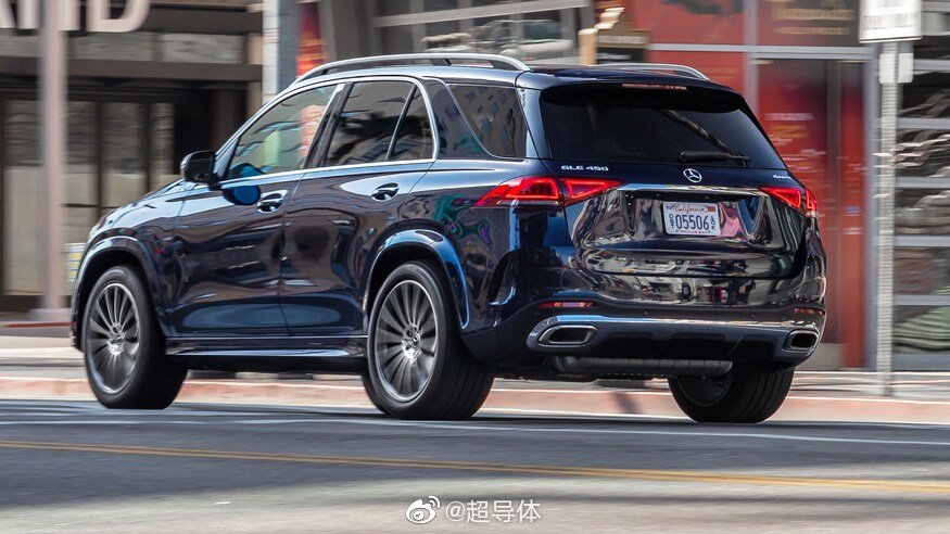 Mercedes-Benz GLE450，越看越顺眼了，有木有