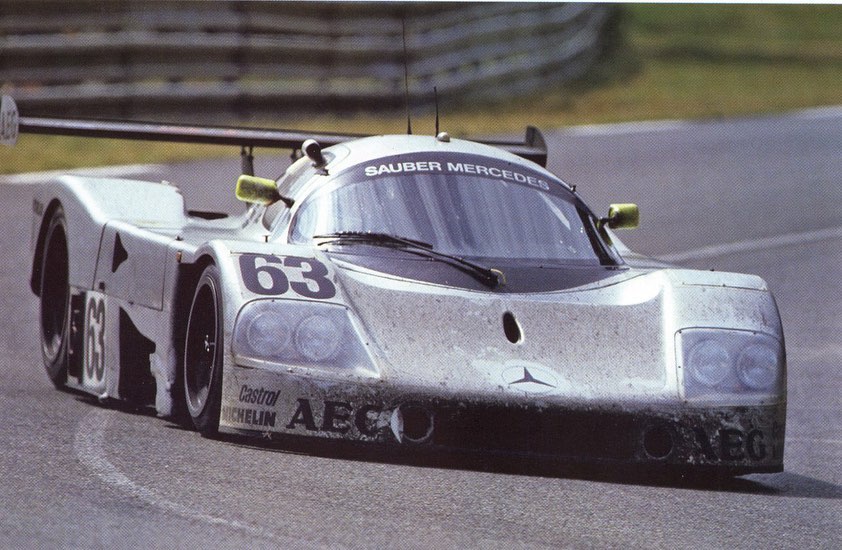 1987-1990 Sauber C9 搭载奔驰M1190 5.0 V8