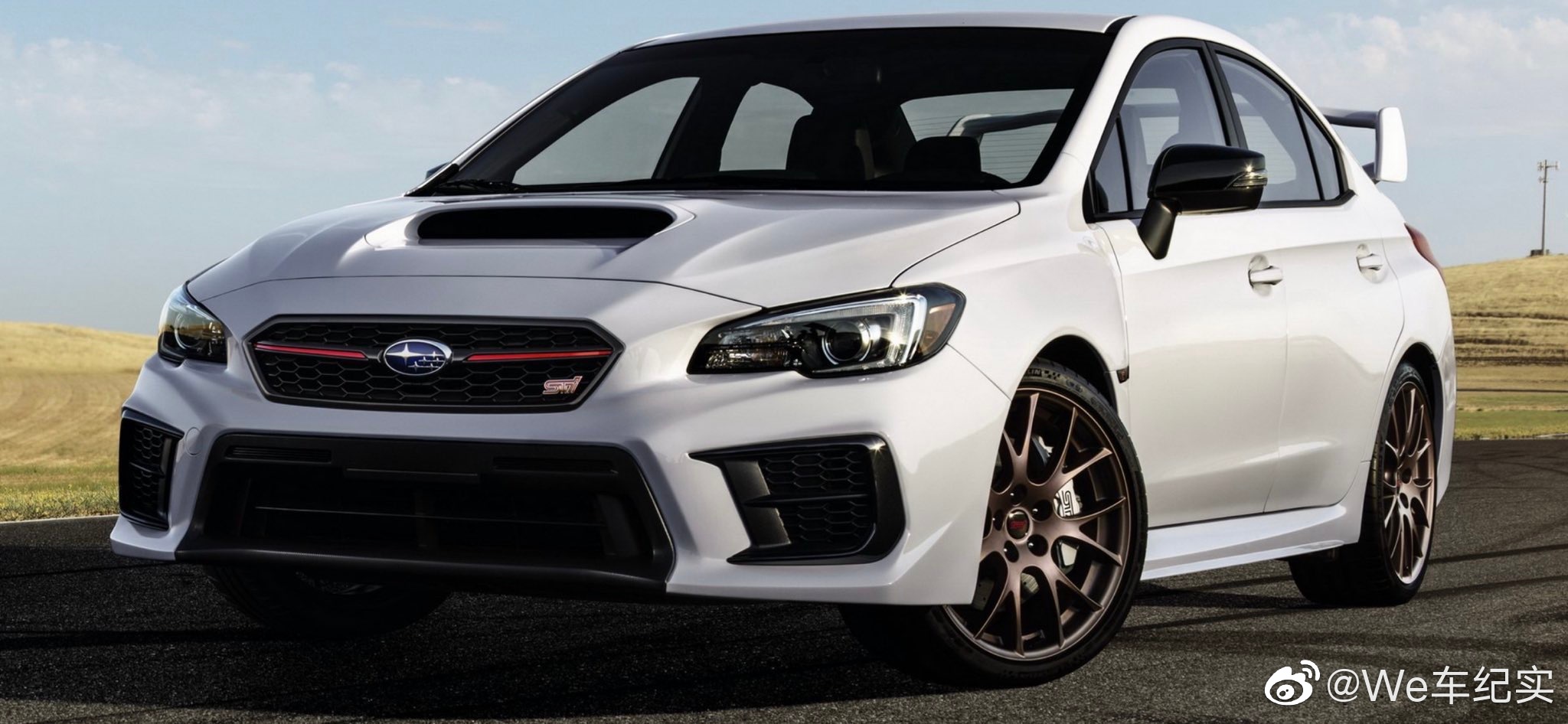以后WRX STI就是我的奋斗目标了!