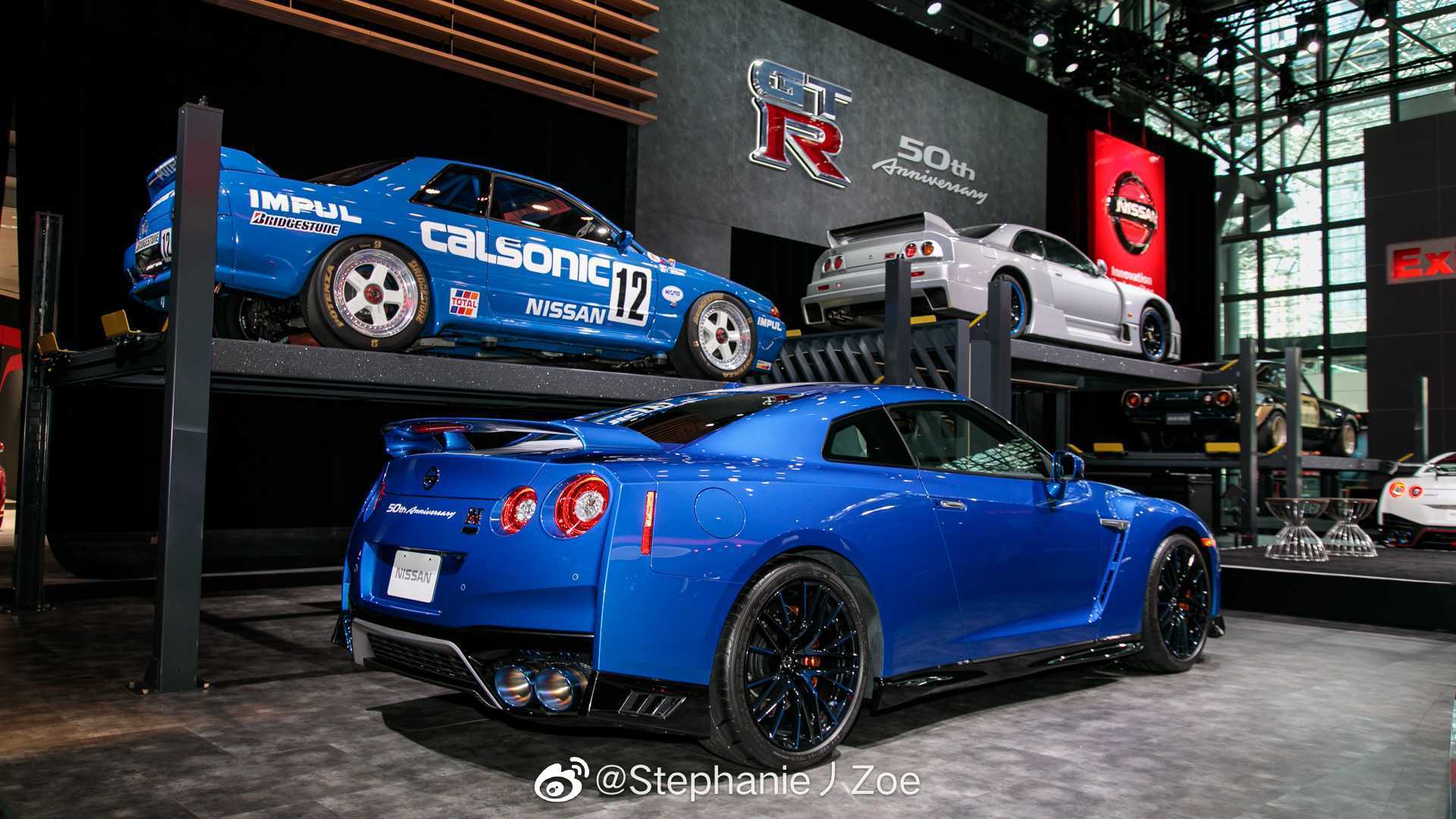 日产GT-R 50th Anniversary Edition经典的Bayside Blue颜色