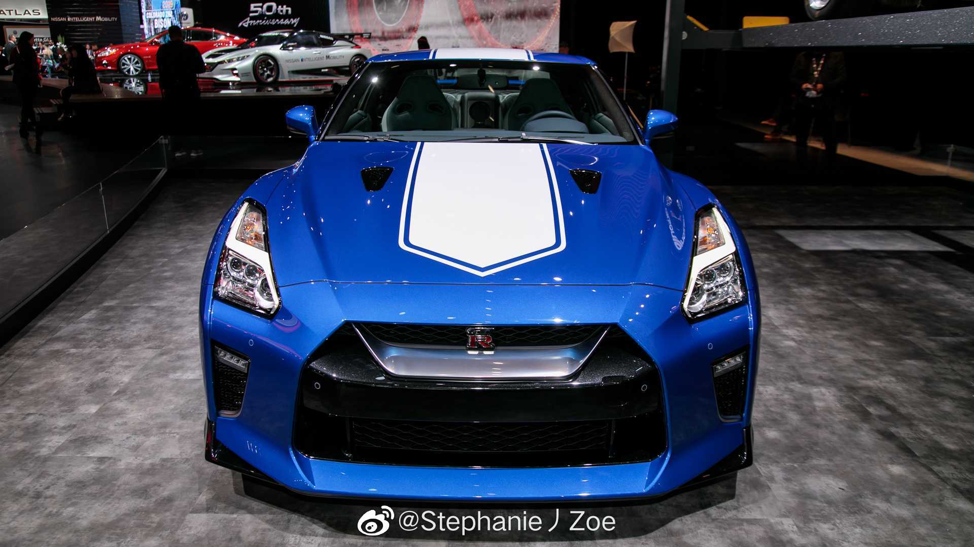 日产GT-R 50th Anniversary Edition经典的Bayside Blue颜色