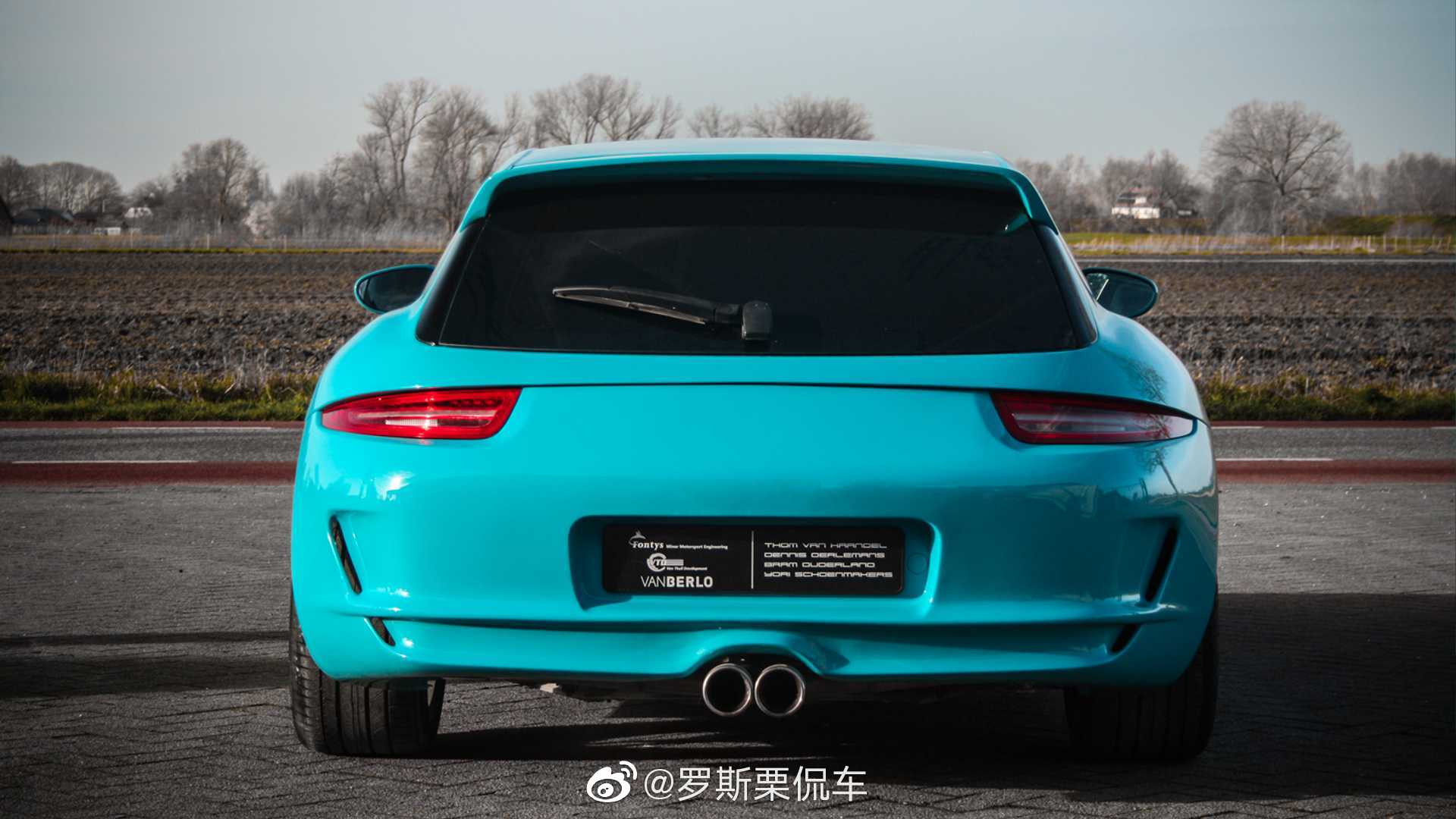 Porsche Boxster Shooting Brake 由一群国外工程系学生打造