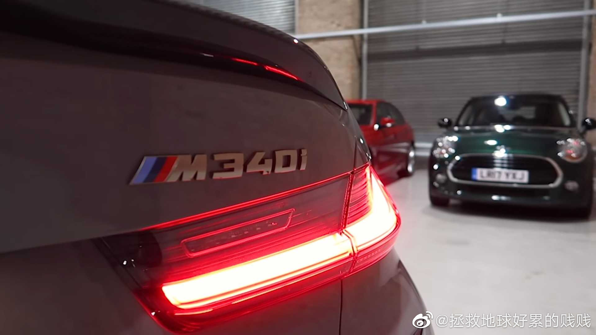 每天一组汽车美图：水泥灰色的BMW M340i