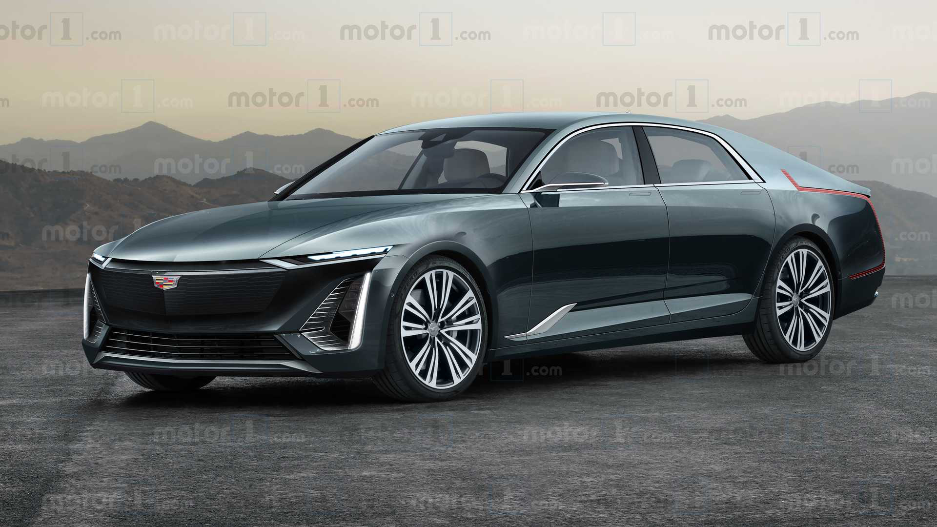 非官方Cadillac Celestiq 渲染图。