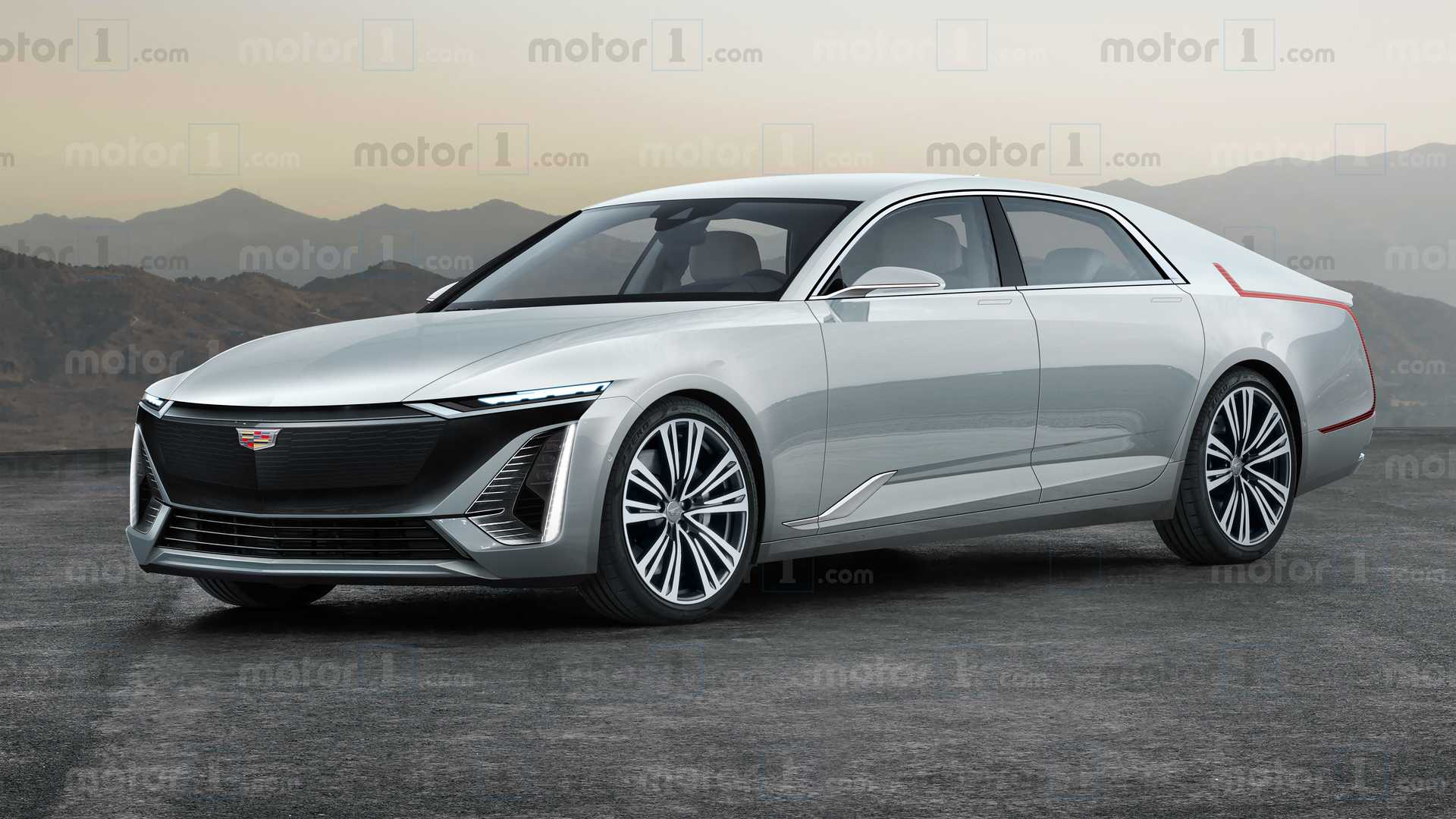 非官方Cadillac Celestiq 渲染图。