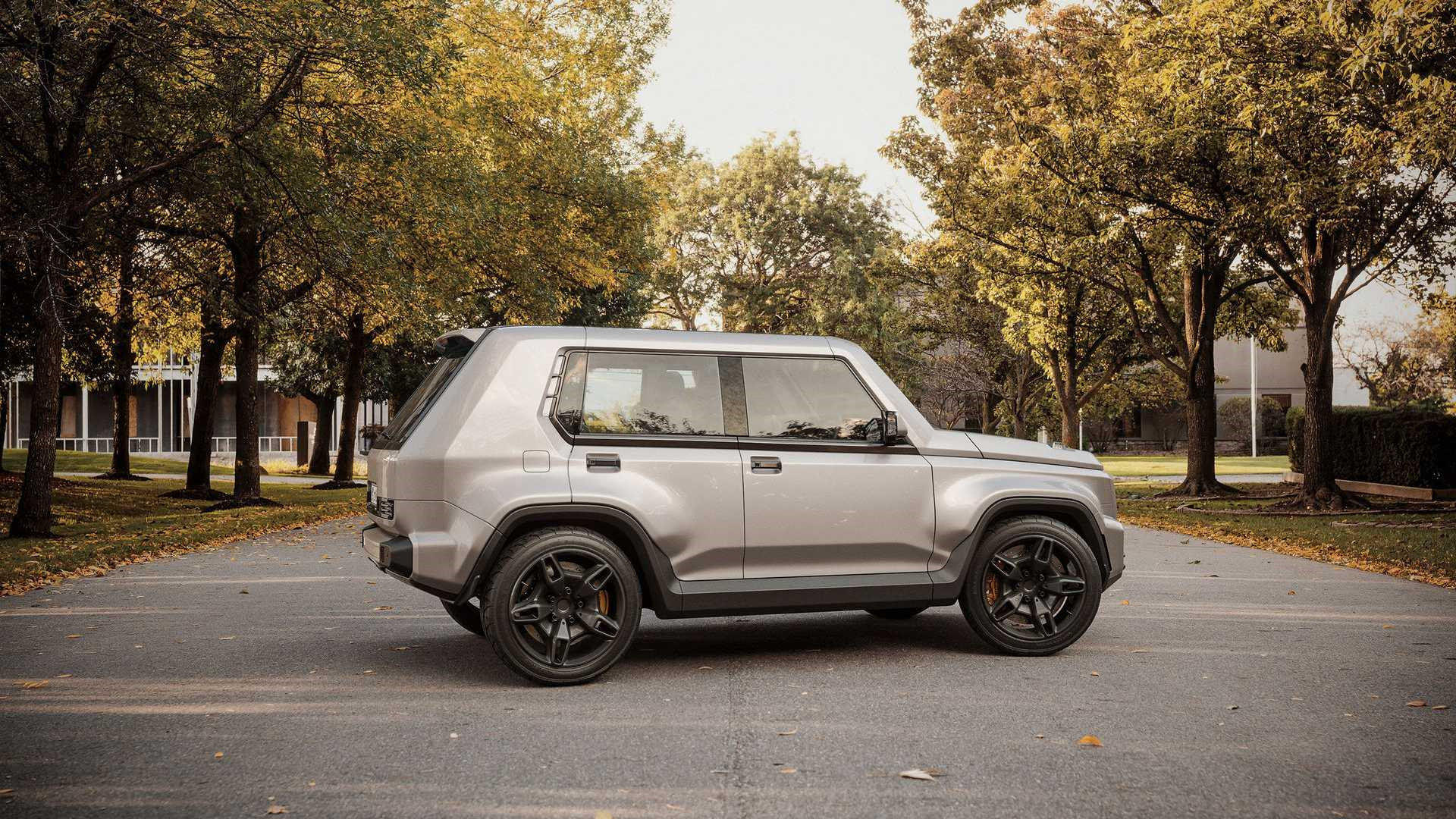 G-Niva是Lada-Niva和Mercedes G-Class混搭的结果。