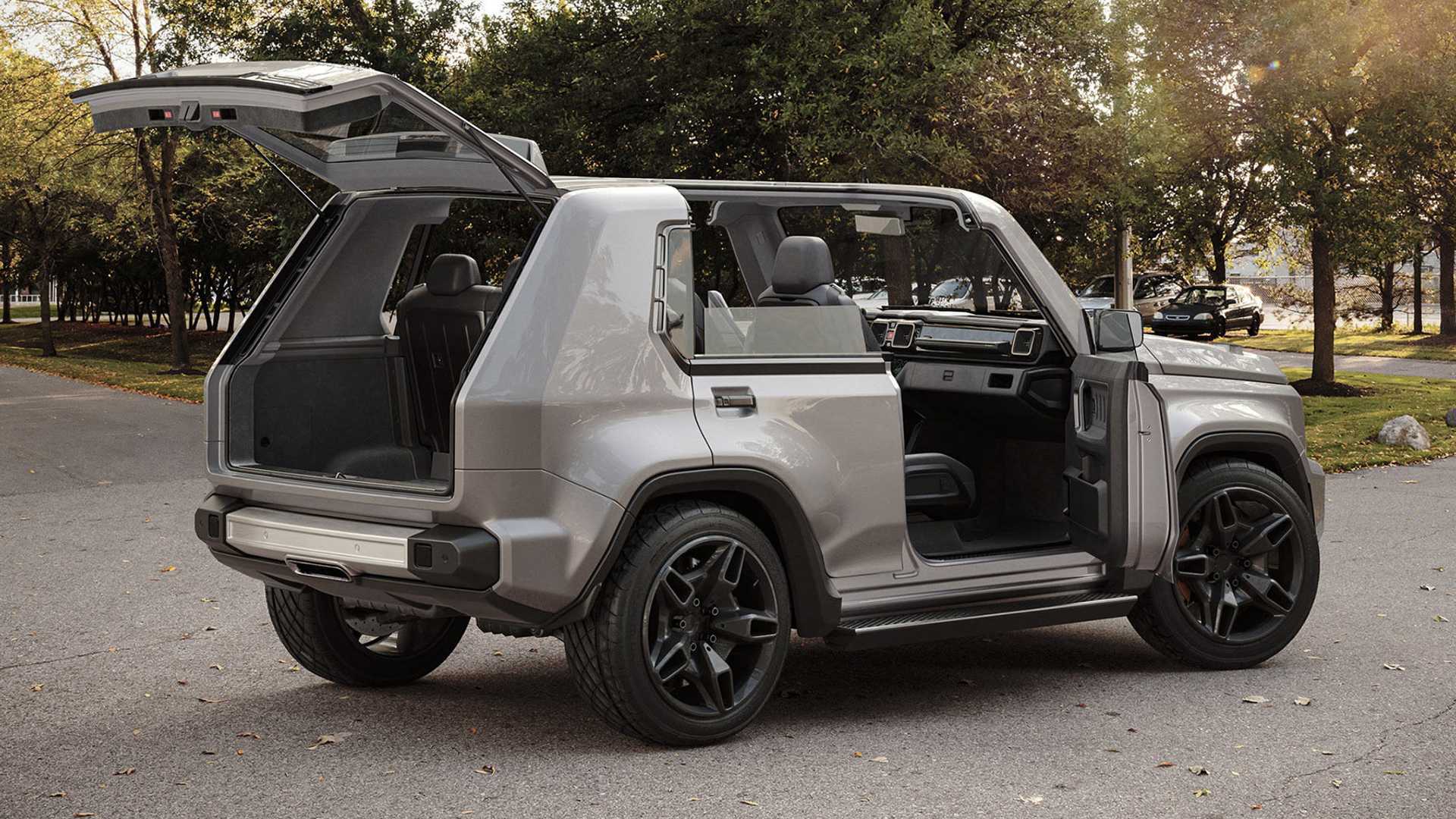 G-Niva是Lada-Niva和Mercedes G-Class混搭的结果。