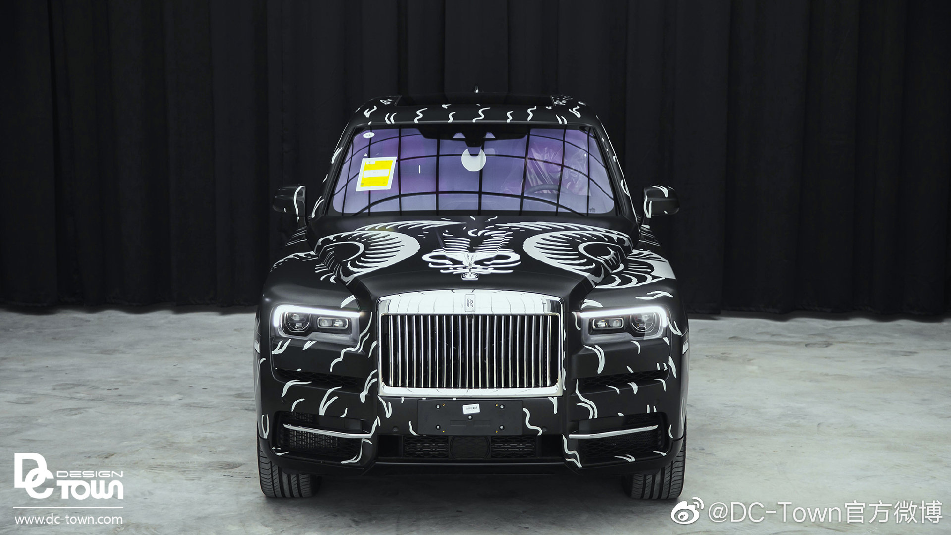 DC出品: 劳斯莱斯库里南 整车LVMH旗下阿贝酒主题彩绘