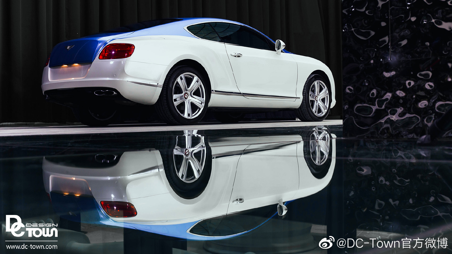 DC出品: 宾利欧陆GT 整车双拼改色贴膜