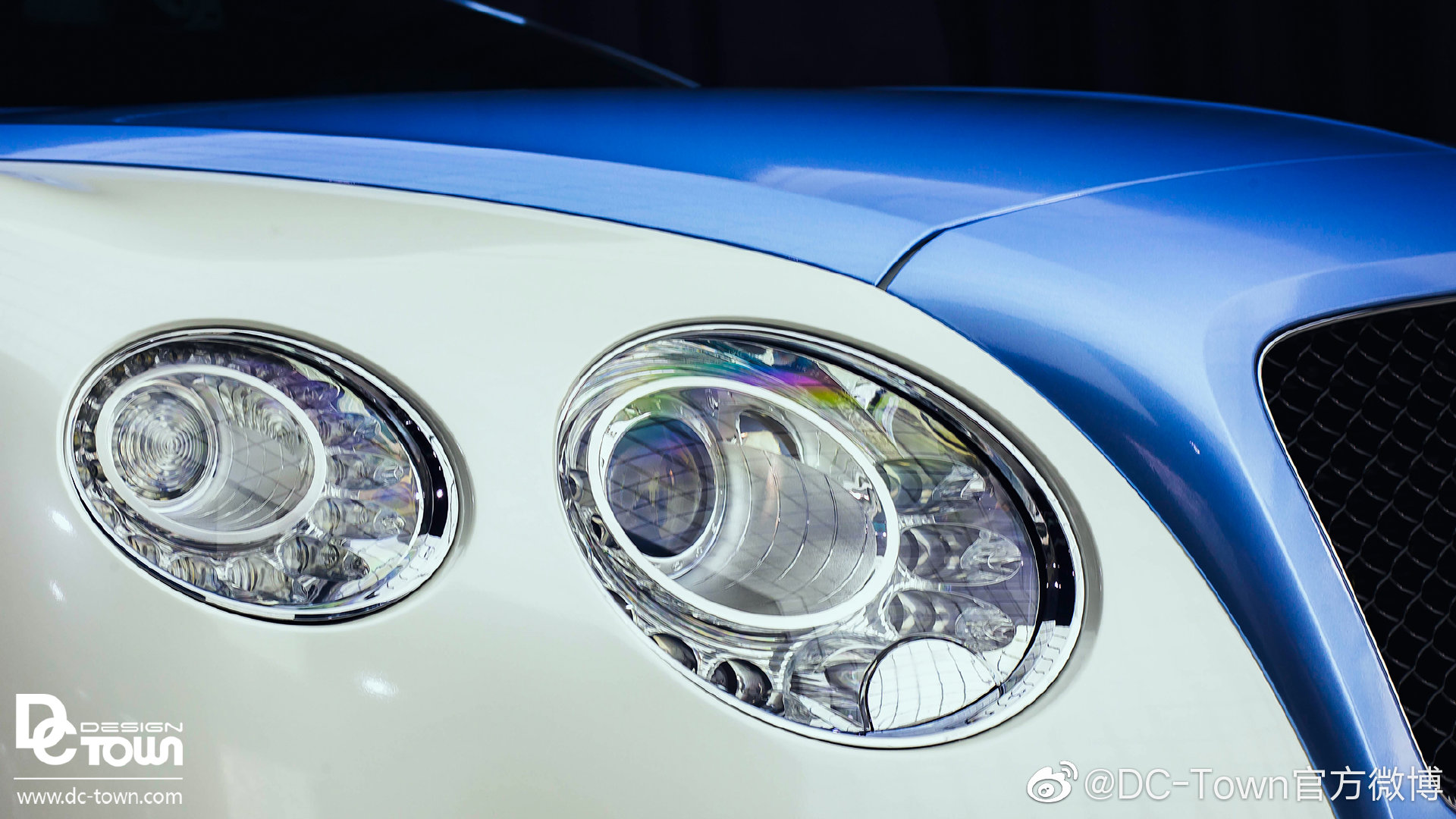 DC出品: 宾利欧陆GT 整车双拼改色贴膜