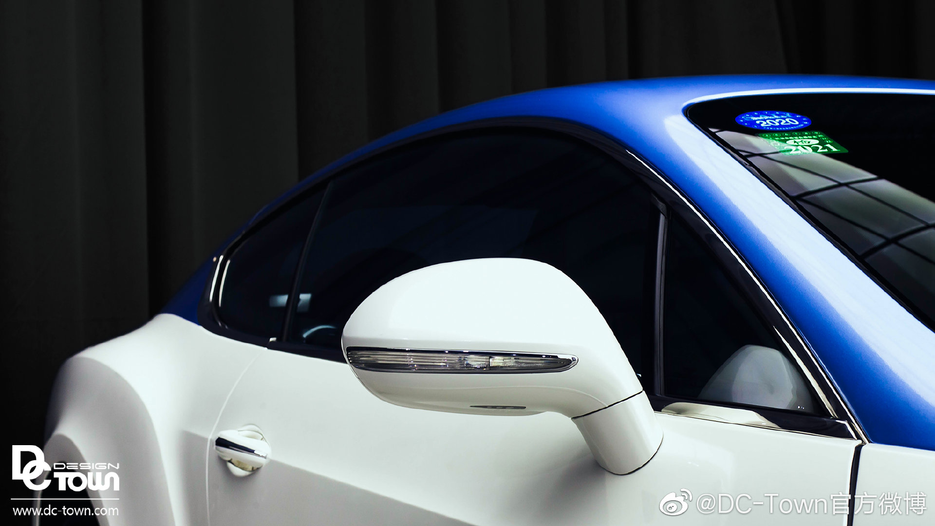 DC出品: 宾利欧陆GT 整车双拼改色贴膜