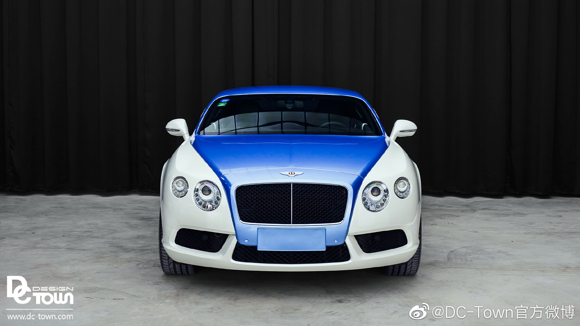 DC出品: 宾利欧陆GT 整车双拼改色贴膜