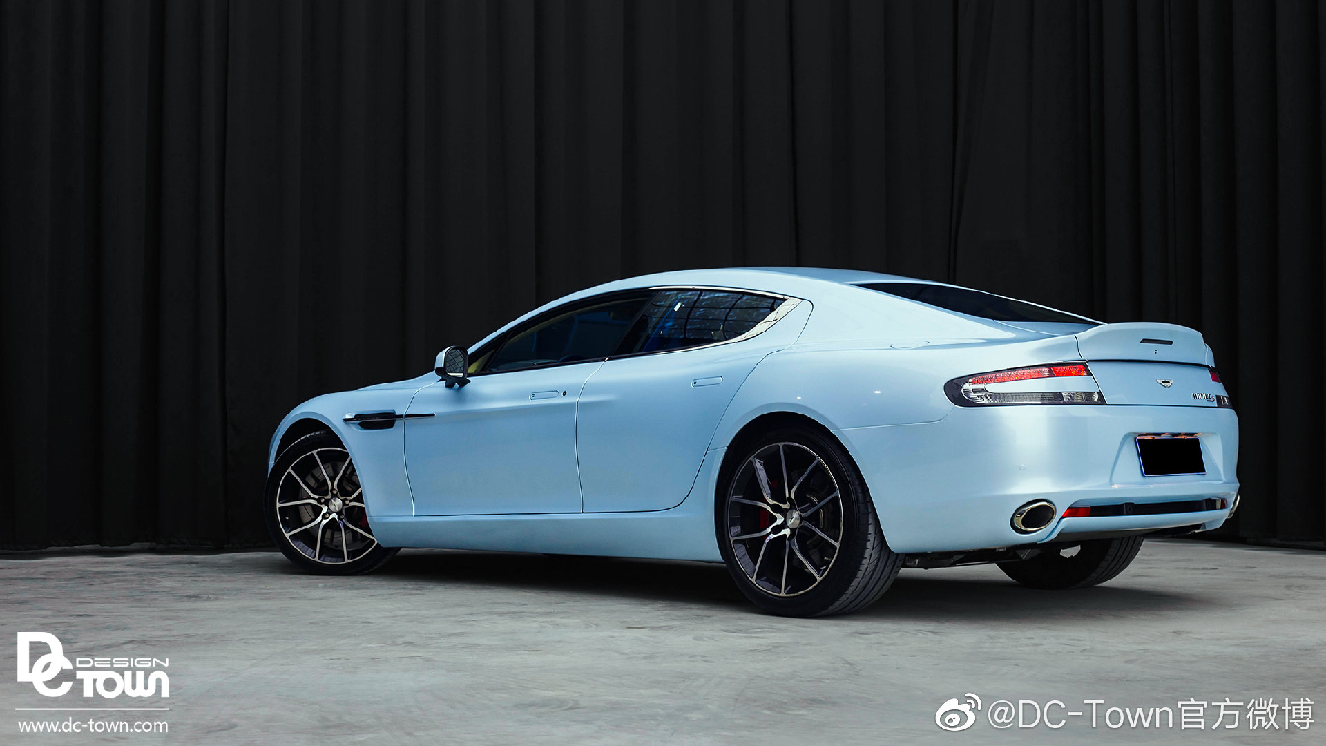 DC出品： 阿斯顿马丁Rapide S 整车改色贴膜