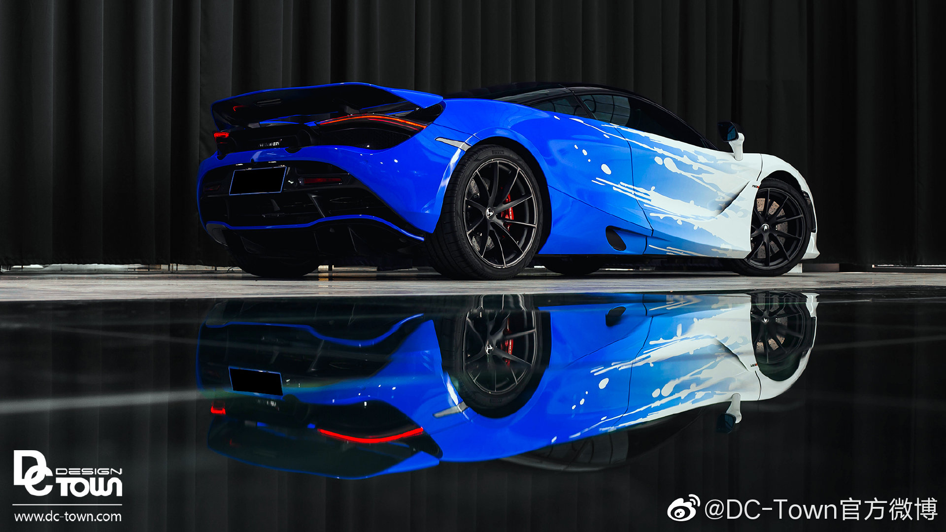 DC出品: 迈凯伦720S 渐变+泼墨彩绘