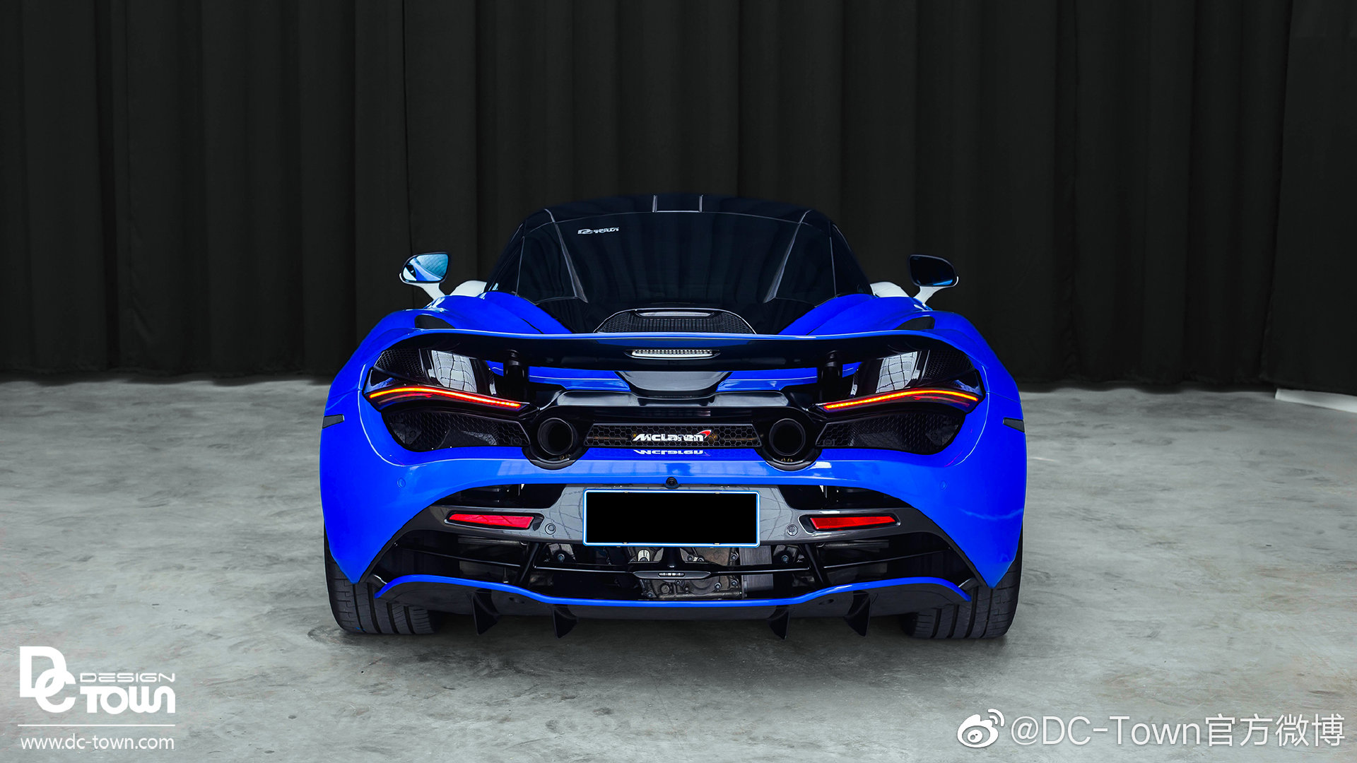 DC出品: 迈凯伦720S 渐变+泼墨彩绘