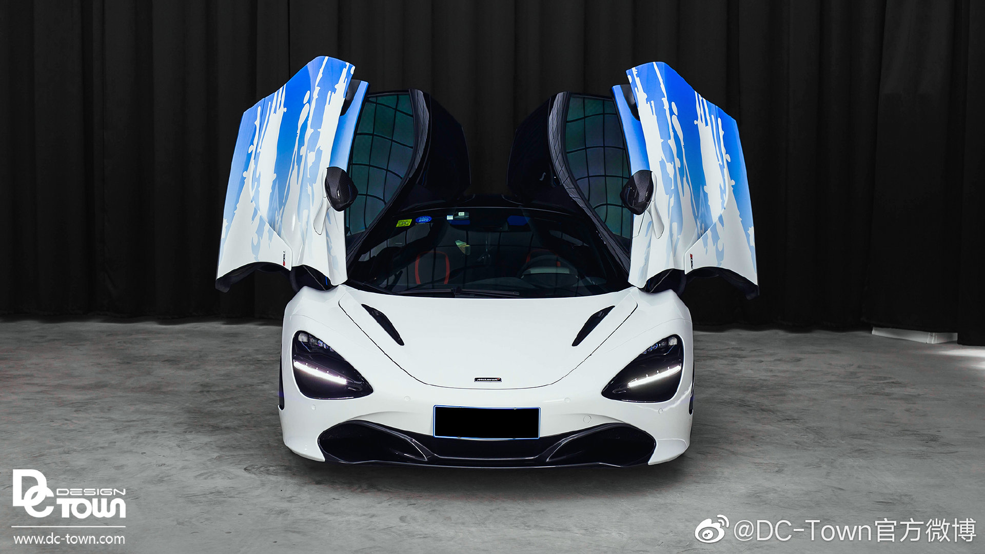 DC出品： 迈凯伦720S 渐变+泼墨彩绘