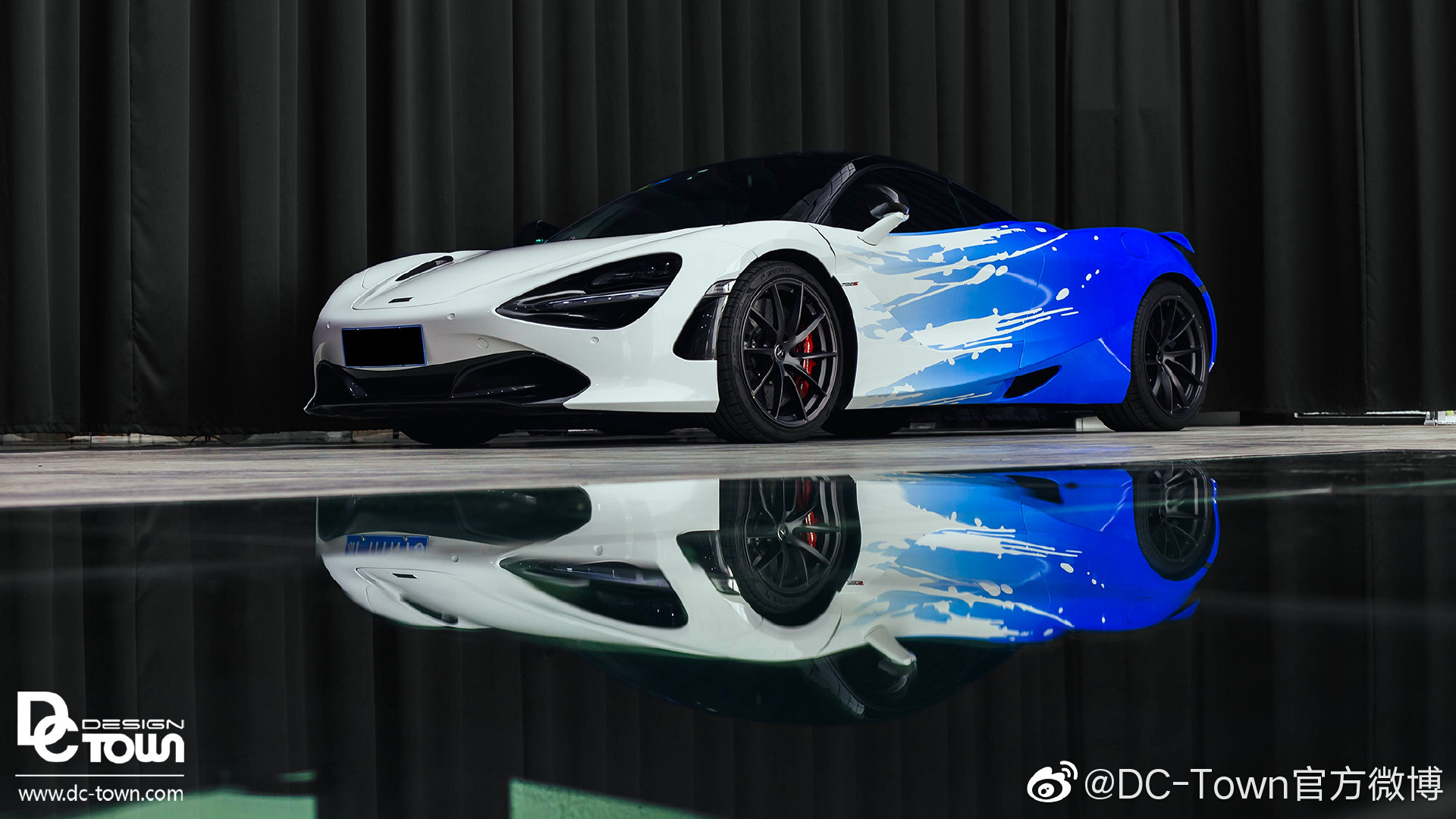 DC出品： 迈凯伦720S 渐变+泼墨彩绘