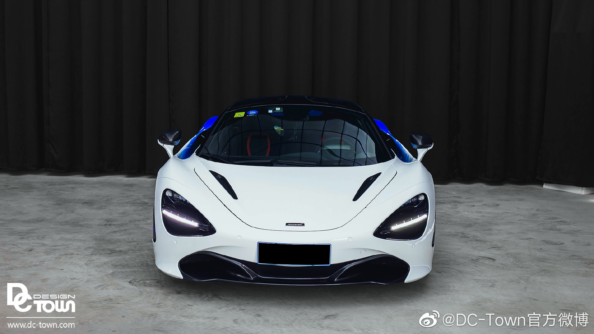 DC出品： 迈凯伦720S 渐变+泼墨彩绘