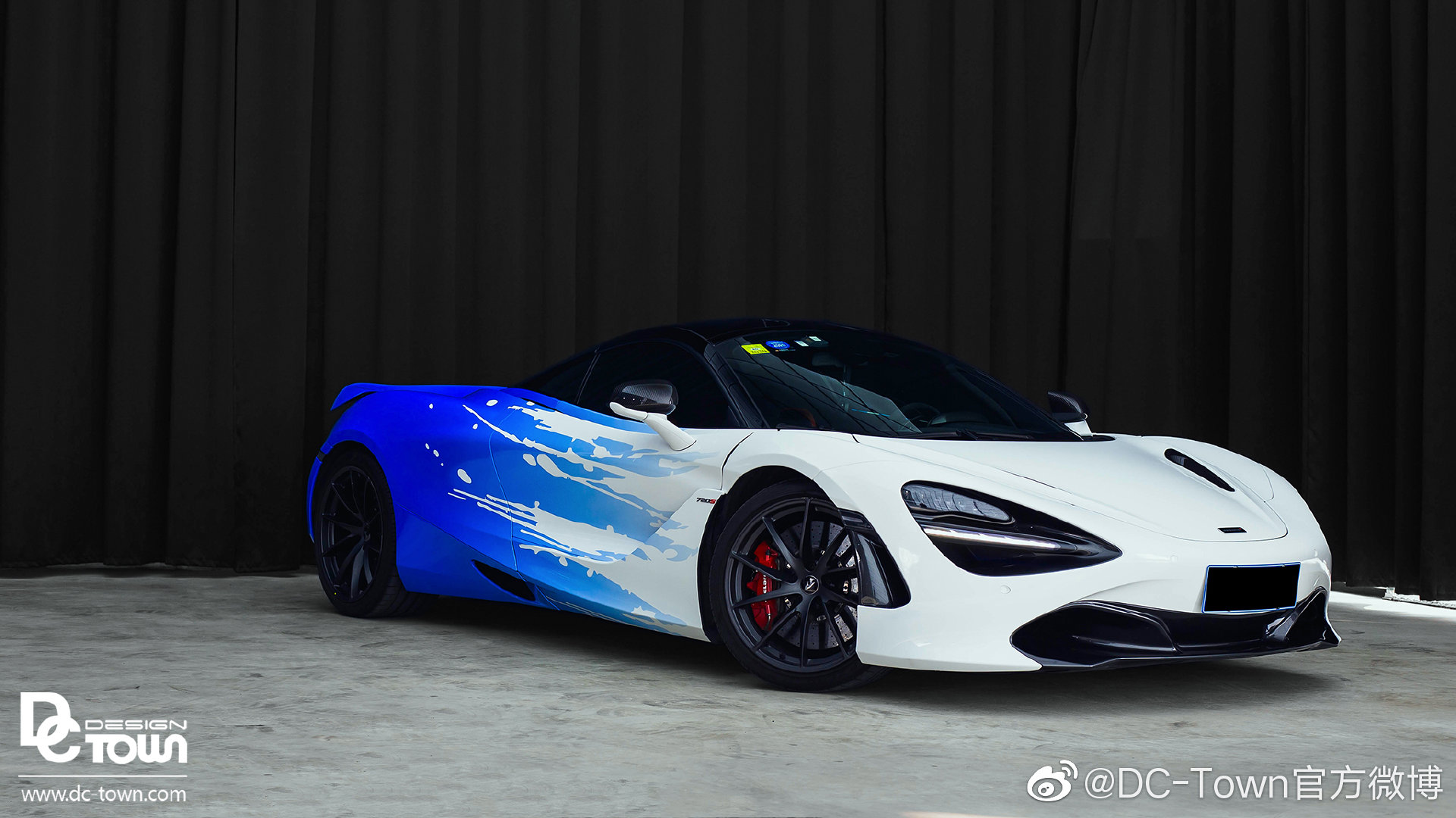 DC出品： 迈凯伦720S 渐变+泼墨彩绘